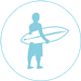 Ecole Mahalo surf Saint Gilles Croix de vie - Vendée Atlantique