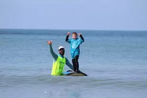 Mahalo surf school photo fun